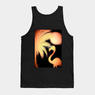 PEACH GLOW FLAMINGO Tank Top